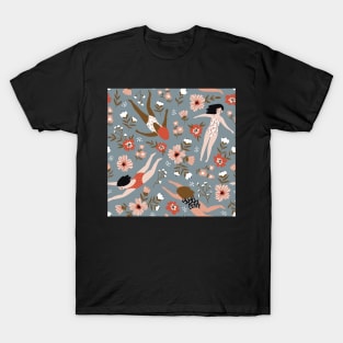 Floral Bath T-Shirt